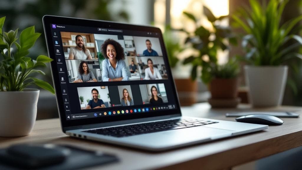 Microsoft Teams in use